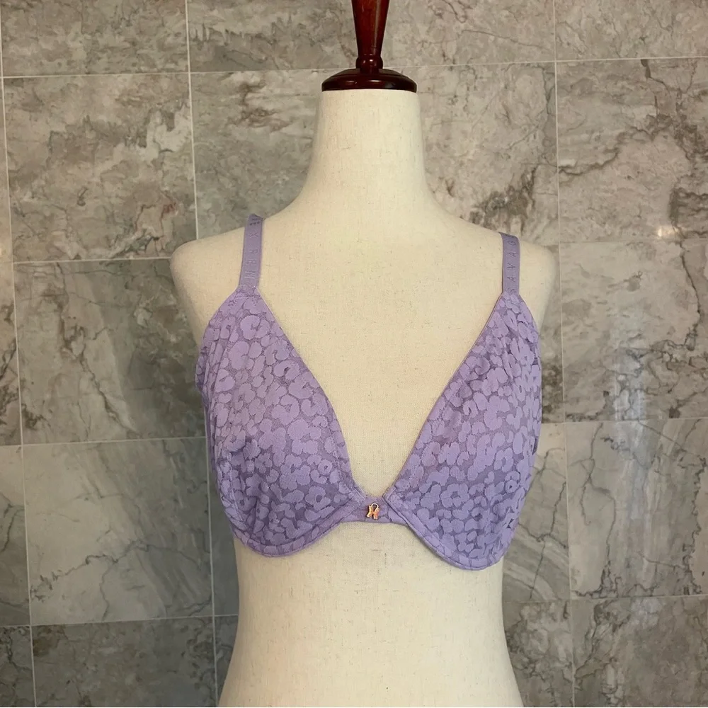 Savage X Fenty Leopard Lace Underwired Bra